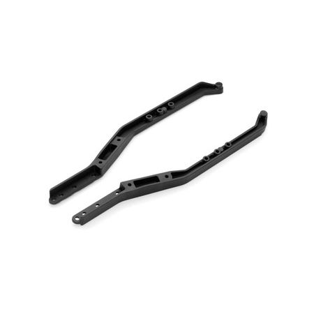 Xray Composite Chassis Side Guards For Bent Sides Chassis L+R - Graphite (XR321250-G)