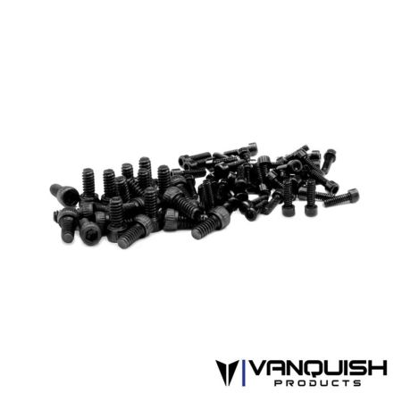 Vanquish Black Scale Wheel Screw Kit (VPS05001)