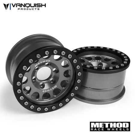 Vanquish Method 1.9 Race Wheel 105 Grey/Black (VPS07912)