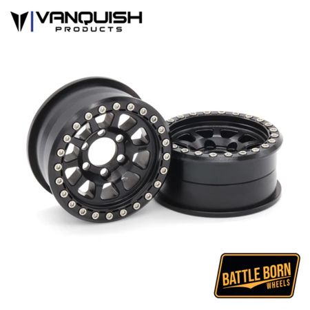 Vanquish Battle Born 1.9 Sierra Wheels Black (VPS08140)