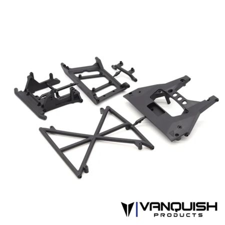 Vanquish H10 Cage Components set #2 -Black (VPS10516)