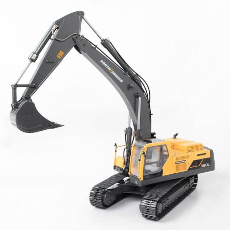 RC4WD 1/14 Scale RTR Earth Digger 360L Hydraulic Excavator (Yellow) (VV-JD00016)