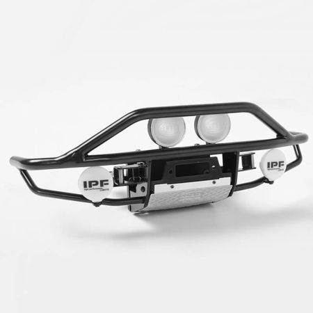 RC4WD Rough Stuff Metal Front Bumper For RC4WD Trail Finder 2 (Hella & Ipf Round Lights) (VVV-C0209)