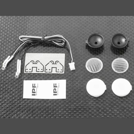 RC4WD 1/10 Round Ipf Lights W/Led (VVV-C0214)