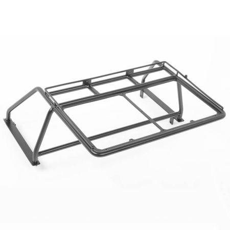 RC4WD Roof Rack, Rollbar, Light Bar Combo For RC4WD Chevy Blazer Body (Black) (VVV-C0357)