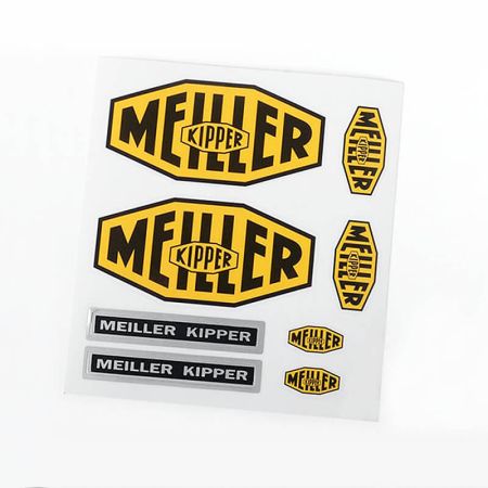 RC4WD Meiller Kipper Decal Set For Mercedes-Benz Arocs 3348 6X4 Tipper Truck (VVV-C0527)