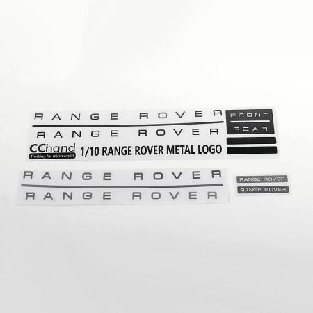 RC4WD Metal Emblem Set For Js Scale 1/10 Range Rover Classic Body (VVV-C0650)