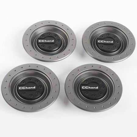 RC4WD Armor Wheels For Dji Robomaster (Gunmetal) (VVV-C0814)