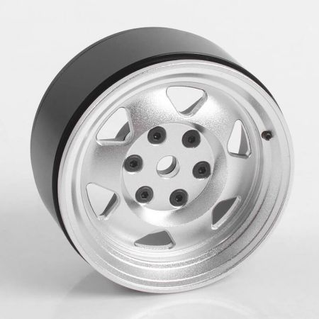 RC4WD OEM Xj 1.9" Beadlock Wheels (Chrome) (VVV-C0849)
