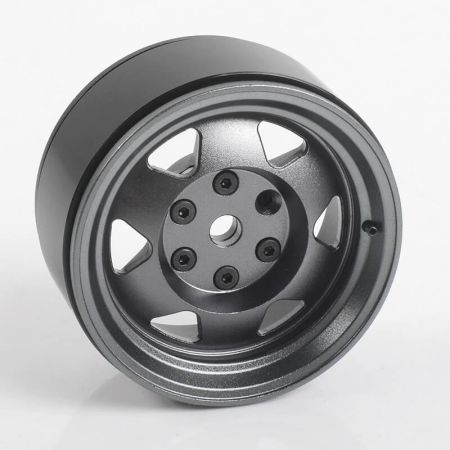 RC4WD OEM Xj 1.9" Beadlock Wheels (Gunmetal) (VVV-C0850)