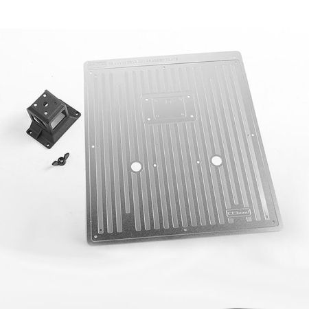 RC4WD Shield Steel Bed Cover W/Tire Holder For Traxxas Mercedes-Benz G63 Amg 6X6 (VVV-C0972)