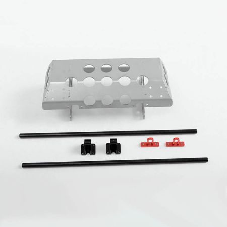 RC4WD Tarka Steel Tube Bumper With Skid Plate & D-Ring Mounts For Traxxas Mercedes-Benz G63 Amg 6X6 (VVV-C0983)