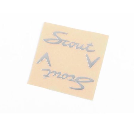 RC4WD Side Metal Emblems For Vanquish Vs4-10 Origin Halfcab Body (Silver) (VVV-C1032)