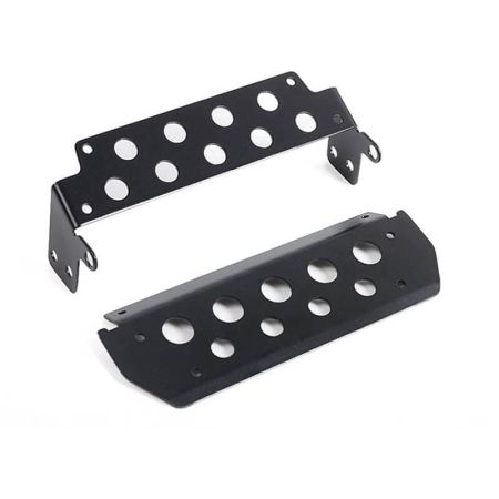 RC4WD Steel Steering Guard For RC4WD Gelande Ii 2015 Land Rover Defender D90 (Black) (Pick-Up/Suv) (VVV-C1083)