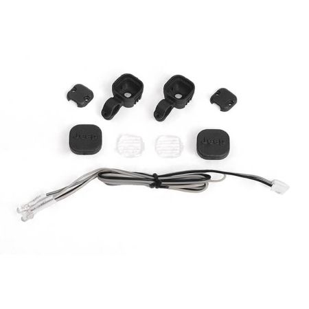 RC4WD Offroad Light Set W/ Led Light Kit For Axial 1/10 SCX10 Iii Jeep (Gladiator/Wrangler) (VVV-C1126)