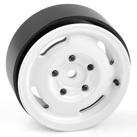 RC4WD Apio 1.55" Single Beadlock Wheel (White) (VVV-C1164)