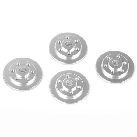 RC4WD Micro Series 1/24 Wheel Hub & Rotors For Axial SCX24 1/24 RTR (Stamped Steel Beadlock Wheels) (VVV-C1167)