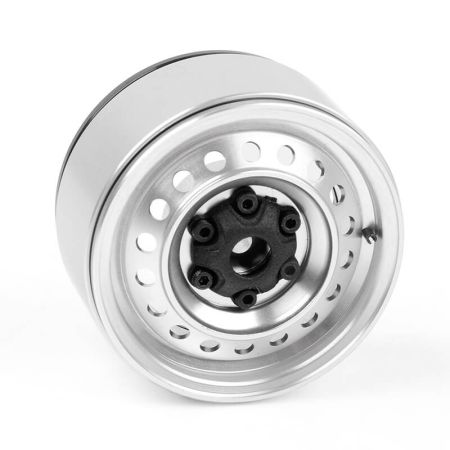 RC4WD Rad 1.9" Aluminum Internal Beadlock Wheels (Silver) (VVV-C1227)