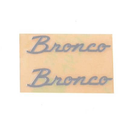 RC4WD Body Decals For Traxxas TRX-4 2021 Ford Bronco (Silver) (VVV-C1265)