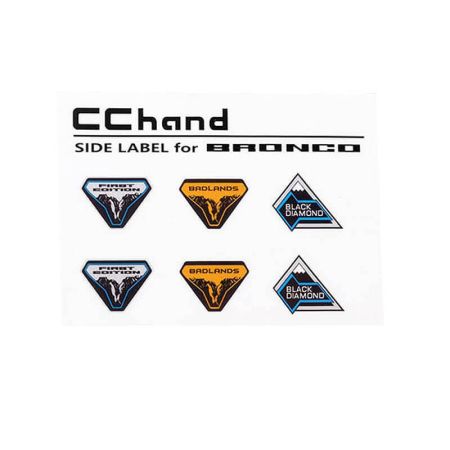 RC4WD Body Decal Set For Traxxas TRX-4 2021 Ford Bronco (VVV-C1266)