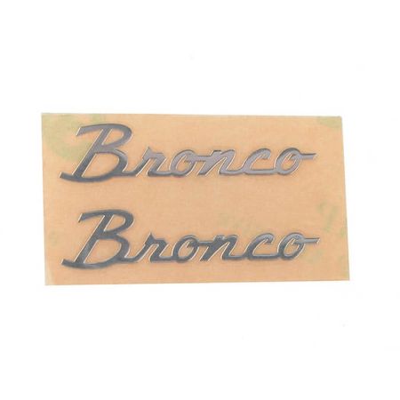 RC4WD Side Metal Emblem For Axial SCX10 Iii Early Ford Bronco (Silver) (VVV-C1268)
