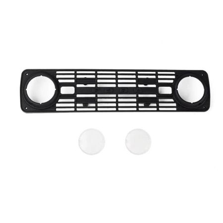 RC4WD Front Grille & Lenses For Axial SCX10 Iii Early Ford Bronco (Black) (VVV-C1269)