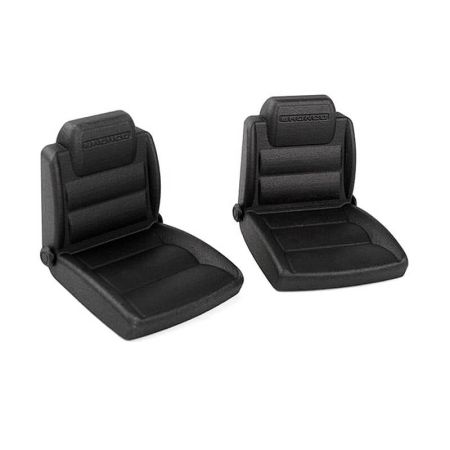 RC4WD Bucket Seats For Axial SCX10 Iii Early Ford Bronco (Black) (VVV-C1291)