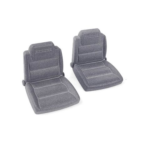 RC4WD Bucket Seats For Axial SCX10 Iii Early Ford Bronco (Gray) (VVV-C1292)
