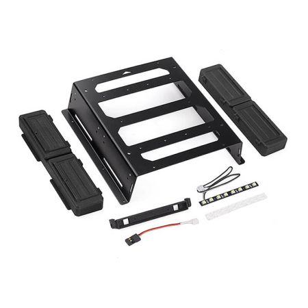 RC4WD Rear Bed Rack & Tool Box W/Light Bar For Vanquish Vs4-10 Phoenix (VVV-C1389)