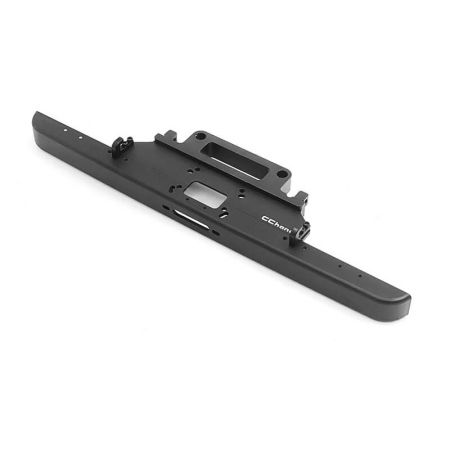 RC4WD Classic Front Bumper For Trail Finder 2 Kit "LWB" W/1980 Land Cruiser Fj55 Lexan Body (Black) (VVV-C1397)