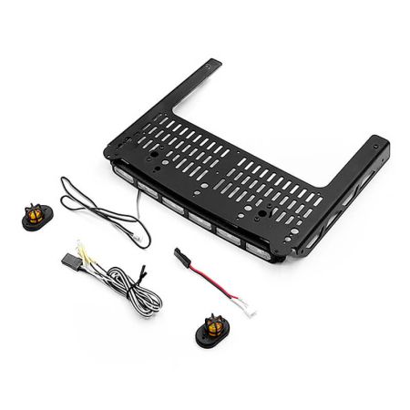 RC4WD Roof Rack W/ Light Bar & Warning Light For Traxxas Trx (VVV-C1437)