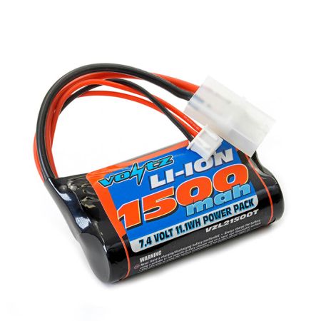 Voltz Li-Ion 7.4V 1500Mah Battery With Tamiya Plug (VZL21500T) Voltz Li-Ion 7.4V 1500Mah Battery With Tamiya Plug (VZL21500T)