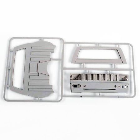 RC4WD Mojave Ii Cab Back Panel S & Grill Parts Tree (Primer G (Z-B0074)