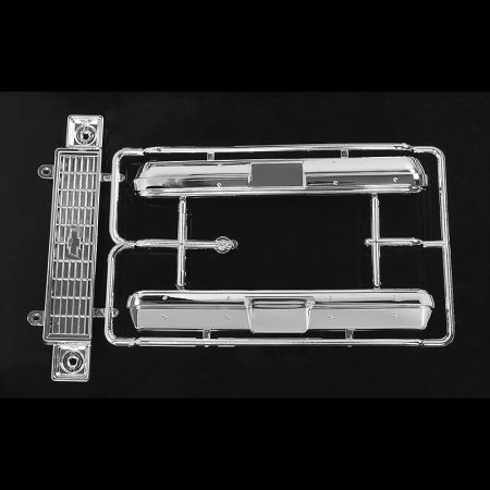 RC4WD Chevrolet Blazer & K10 Chrome Grill & Bumper Parts Tre (Z-B0094)