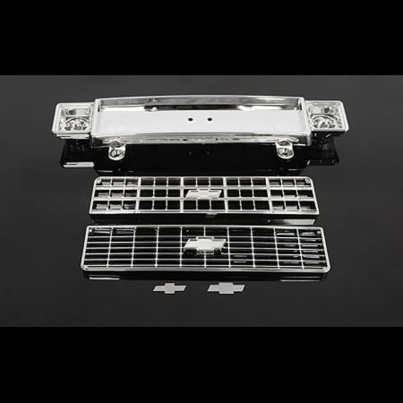RC4WD Chevrolet Blazer & K10 Chrome Front Grill W/Optional I (Z-B0124)