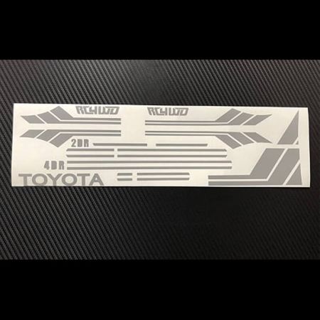 RC4WD Clean Stripes For Mojave Ii 2/4 Door Decal Sheet (Grey (Z-B0174)