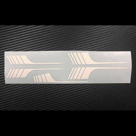 RC4WD Surf Stripes For 1985 4Runner Sheet - White (Z-B0210)