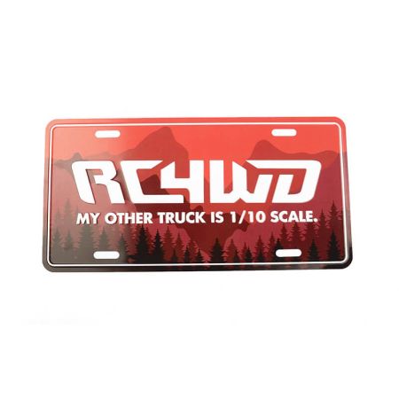 RC4WD "My Other Truck" License Plate (Z-L0032)
