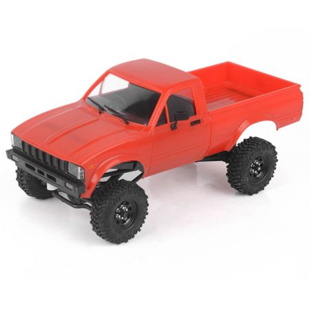 RC4WD 1/24 Trail Finder 2 RTR W/ Mojave Ii Hard Body Set (Red) (Z-RTR0053)