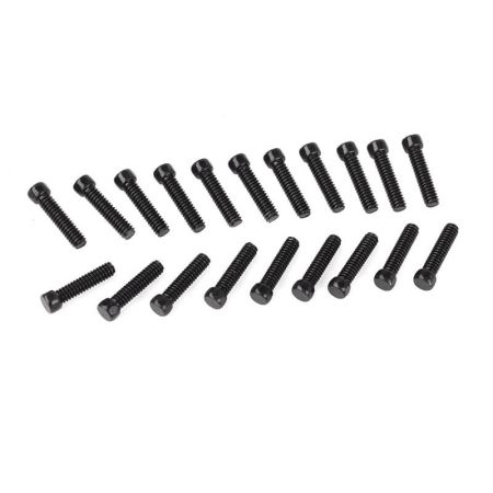 RC4WD Scale Hex Head Bolts (M2 X 8mm) Black (Z-S0063)