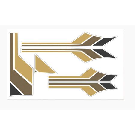 RC4WD Toyota 82-83 Body Decals (Brown) (Z-S0140)