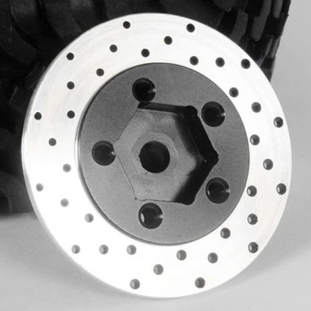 RC4WD 1.9 5 Lug Steel Wheel Hex Hub With Brake Rotor (Z-S0532)
