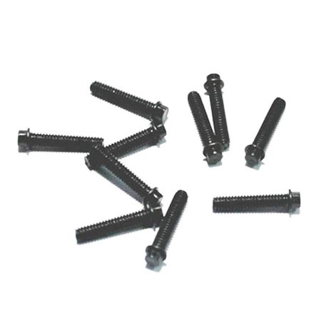 RC4WD Miniature Scale Hex Bolts (M2 X 10mm) (Black) (Z-S0623)