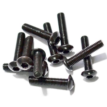 RC4WD Steel Button Head Cap Screws M3 X 14mm (10) (Z-S0655)