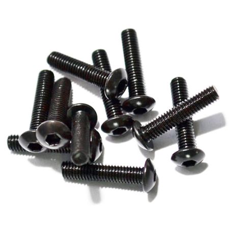 RC4WD Steel Button Head Cap Screws M3 X 16mm (10) (Z-S0656)