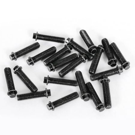 RC4WD Miniature Scale Hex Bolts (M3X12mm) (Black) (Z-S0690)