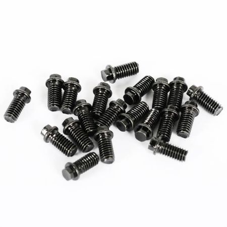 RC4WD Miniature Scale Hex Bolts (M3X6mm) (Black) (Z-S0696)