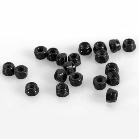 RC4WD Nylock Nuts M2 (Black) (Z-S0906)