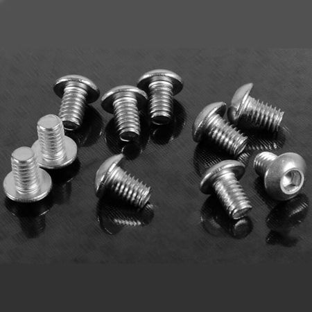 RC4WD Button Head Cap Screws M4 X 6mm (10) (Z-S0967)