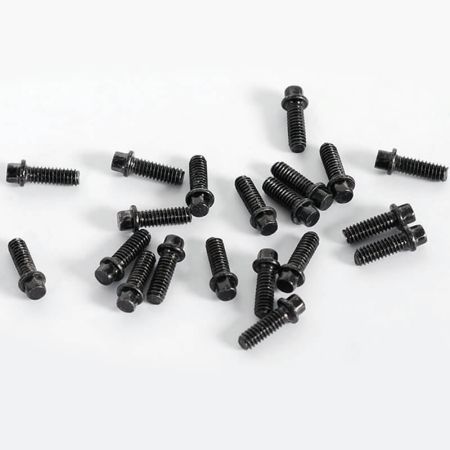 RC4WD Miniature Scale Hex Bolts (M2 X 6mm) (Black) (Z-S1198)